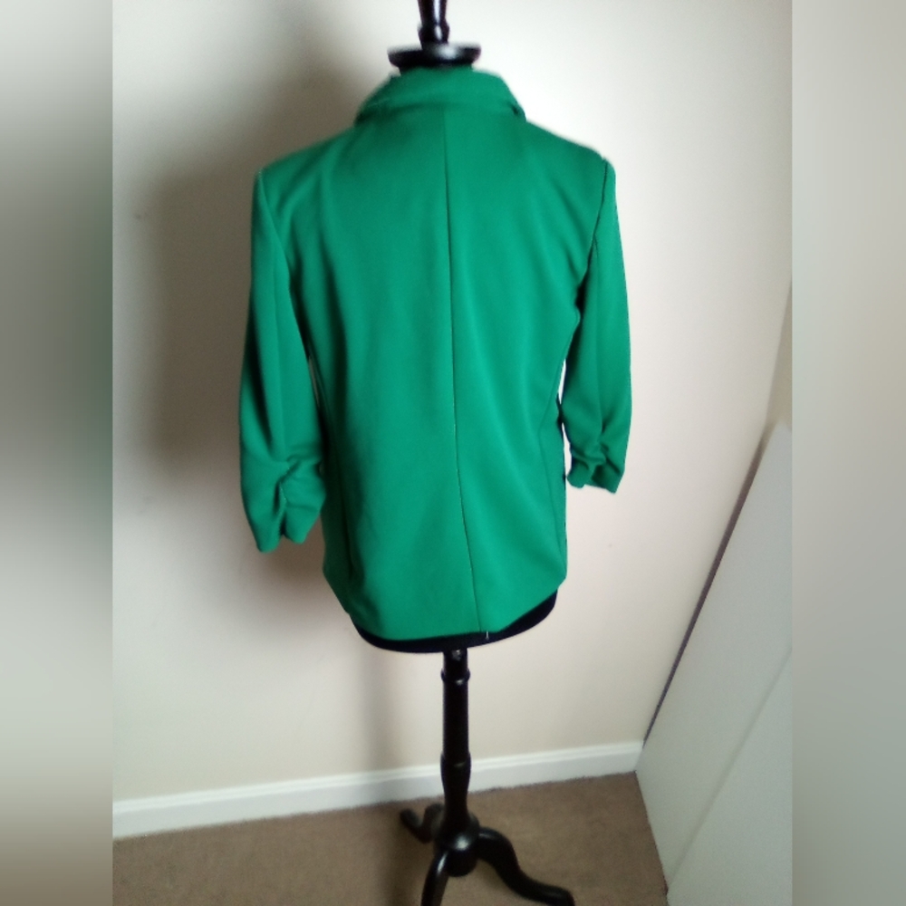 RACHEL ZOE Green Blazer SIZE Small - Picture 5 of 6